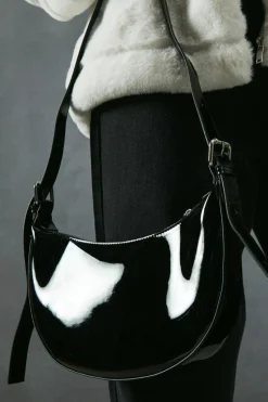 Shoulder Bags|Handbags*MissPap Detachable Purse Shoulder Bag black