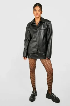 Tights & Socks|Tights & Socks*boohoo Diamond Detail Tights black