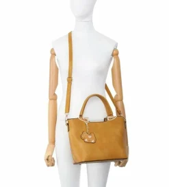 Tote Bags*Kitise Dog Charm Rommy Tote Handbag Shoulder Bag With Strap Black