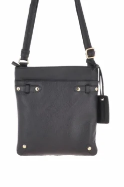Cross-Body Bags*Ashwood Leather Dolly' Zip Top Leather Cross Body Bag Black