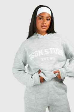 Knitted Co-Ords|Tracksuits*boohoo Dsgn Studio Oversized Hoody And Jogger Set grey