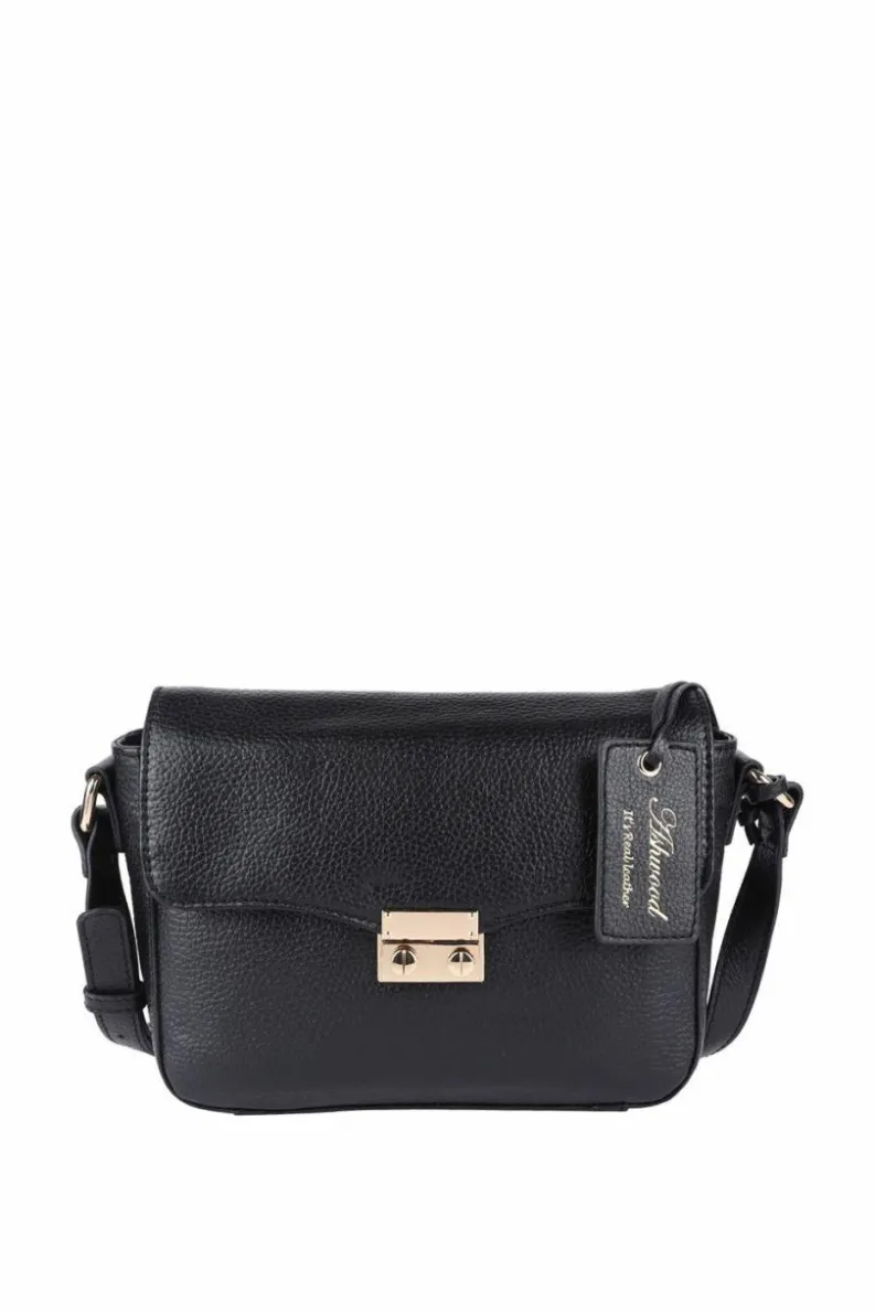 Handbags|Cross-Body Bags*Ashwood Leather Elegance' Leather Cross Body Bag Black