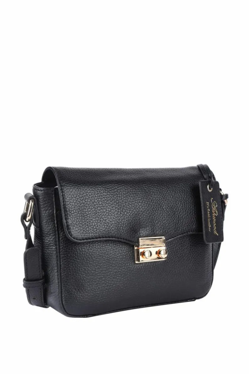 Handbags|Cross-Body Bags*Ashwood Leather Elegance' Leather Cross Body Bag Black