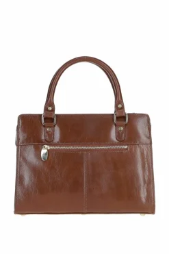 Shoulder Bags*Ashwood Leather Elegant Leather Handbag With Removable Shoulder Strap Tan