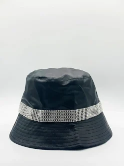 Hats & Gloves|Hats & Gloves*SVNX Embellished Bucket Hat In Black