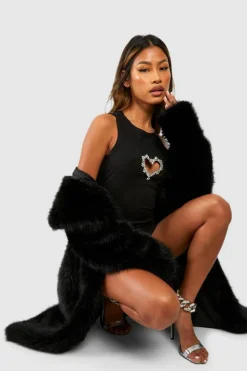 Bodycon Dresses|Mini Dresses*boohoo Embellished Rib Mini Dress black