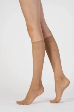Tights & Socks|Tights & Socks*Pretty Polly Everyday 15 Denier Knee Highs 3 Pair Pack - Beige