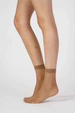 Tights & Socks|Tights & Socks*Pretty Polly Everyday 15 Denier Smooth Knit Ankle Highs 3 Pair Pack - Natural