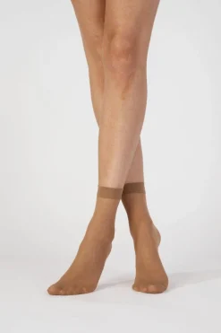 Tights & Socks|Tights & Socks*Pretty Polly Everyday 15 Denier Smooth Knit Ankle Highs 3 Pair Pack - Natural