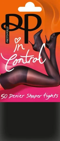 Tights & Socks|Tights & Socks*Pretty Polly Everyday Plus 50 Denier Opaque Bodyshaper Tights 1 Pair Pack - Black