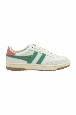 Trainers*Gola Falcon' Leather Lace-Up Trainers White
