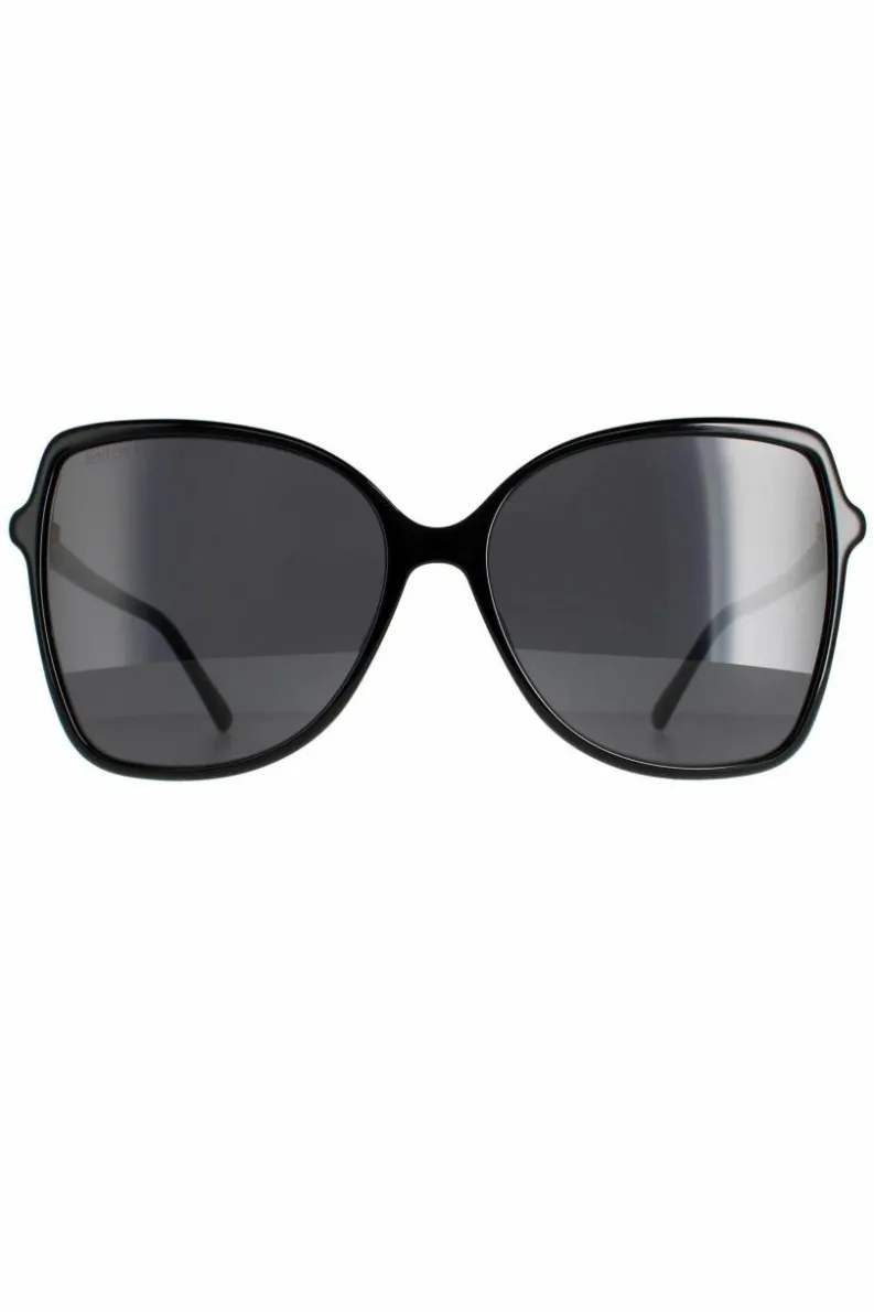 Sunglasses*Jimmy Choo Fashion Grey Blue FEDE/S Black