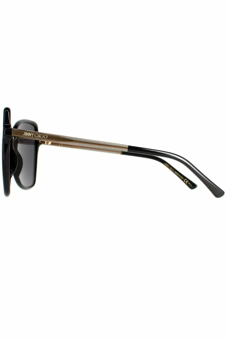 Sunglasses*Jimmy Choo Fashion Grey Blue FEDE/S Black