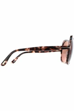 Sunglasses*Tom Ford Fashion Coloured Havana Violet Rosemin FT1013 Pink