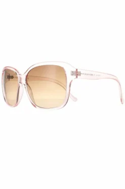 Sunglasses*CALVIN KLEIN Fashion Crystal Rose Brown Gradient CK20518S Pink