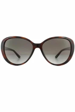 Sunglasses*Jimmy Choo Fashion Dark Havana Gradient Sunglasses Brown