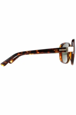 Sunglasses*Ted Baker Fashion Havana Light Green TB1343 Nola Brown