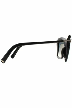 Sunglasses*Tom Ford Fashion Shiny Smoke Gradient Black