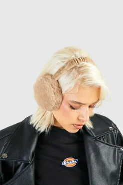 Earmuffs|Hats & Gloves*boohoo Faux Fur Earmuffs brown