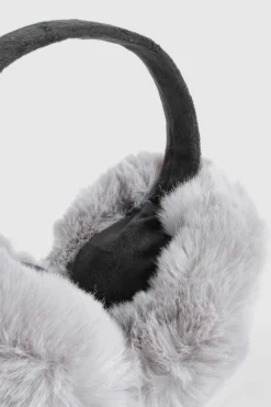 Earmuffs|Hats & Gloves*boohoo Faux Fur Fluffy Earmuffs grey