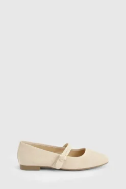 Ballet Flats|Flats*boohoo Faux Suede Ballet Flats beige
