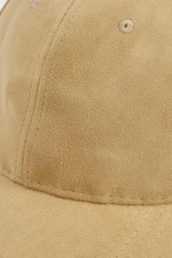 Hats & Gloves|Hats & Gloves*boohoo Faux Suede Baseball Cap tan