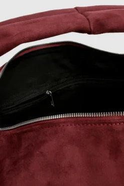 Shoulder Bags|Handbags*boohoo Faux Suede Oversized Slouchy Shoulder Bag burgundy