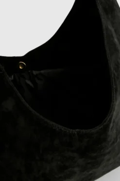 Shoulder Bags|Handbags*boohoo Faux Suede Oversized Tote Bag black