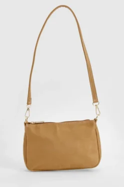 Shoulder Bags|Handbags*boohoo Faux Suede Shoulder Bag tan