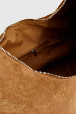 Shoulder Bags|Handbags*boohoo Faux Suede Slouchy Shoulder Bag tan