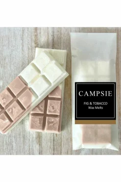 Candles & Diffusers|Candles*CAMPSIE Candles Fig & Tobacco Wax Melt Duo White