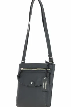 Handbags|Cross-Body Bags*Ashwood Leather Five CB' Real Leather Cross Body Bag Black