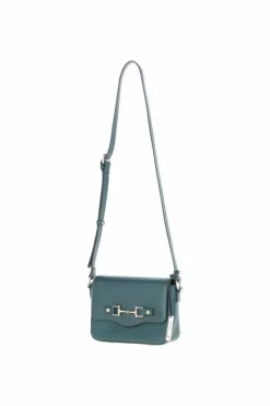 Cross-Body Bags*Ashwood Leather Flap Over Real Leather Crossbody Bag Green