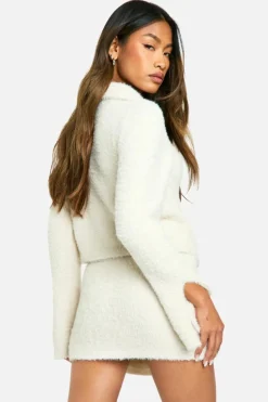 Cardigans|Jumpers & Cardigans*boohoo Fluffy Knit Button Front Cardigan multi