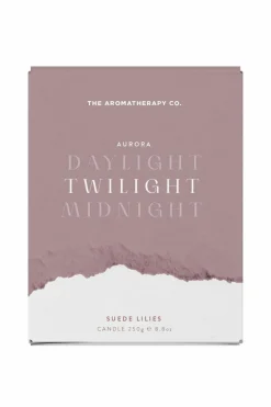 Candles & Diffusers|Candles*The Aromatherapy Company 250g Aurora Twilight Ceramic Candle Suede Lilies Multi