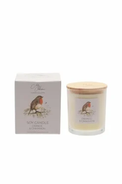 Candles & Diffusers|Candles*Meg Hawkins 250g Candle - Robin Orange & Cinnamon Multi