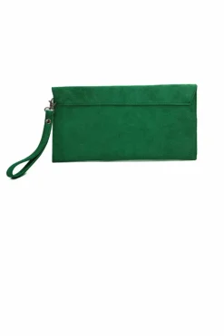 Handbags|Clutch Bags*Kitise Genuine Italian Suede Envelope Style Cluth Bag Purse Flat Messenger Handbag Beige