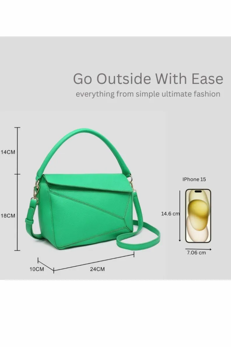 Shoulder Bags|Handbags*Kitise Geometric Style Roomy Small Shoulder Handbag Crossbody Bag Beige