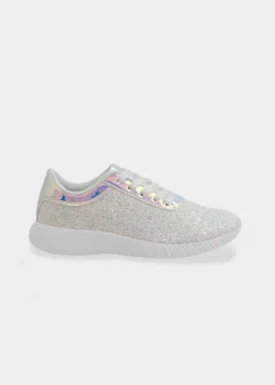 Trainers*Love Lemonade Glitter Lemzy Trainers White