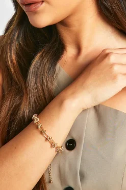 Bracelets*boohoo Chunky Knot Bracelet gold
