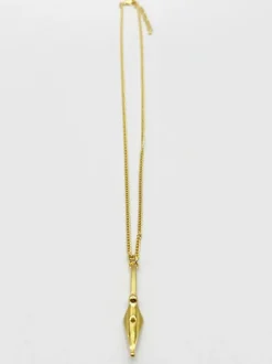 Necklaces*SVNX DROP DOWN ARROW NECKLACE Gold