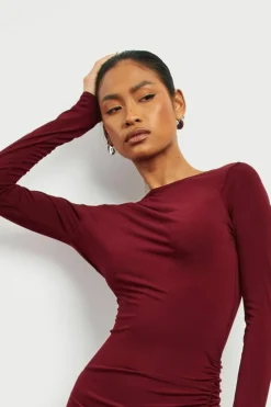 Earrings*boohoo Oversized Bubble Stud Earrings gold