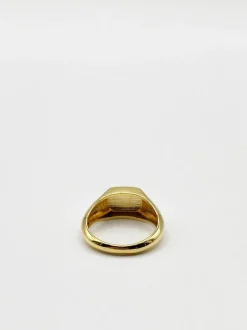 Rings*SVNX VC Engraved Signet Ring Gold