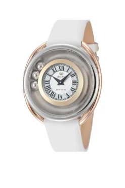 Watches*Glam Rock GR-060-22 Around The Time 40mm Quartz Watch White