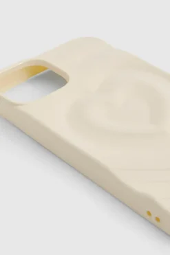 Phone Cases*boohoo Heart Embossed Phone Case white