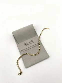 Bracelets*SVNX Heart Link Bracelet in Gold