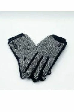 Hats & Gloves|Hats & Gloves*SVNX Herringbone Gloves Black
