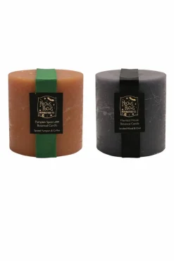 Candles & Diffusers|Candles*The Novelties Company Hocus Pocus Halloween Grey Haunted House Fragranced Pillar Candle 690g Multi