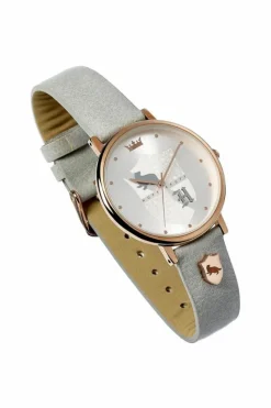Watches*Harry Potter Hufflepuff Leather Watch Silver