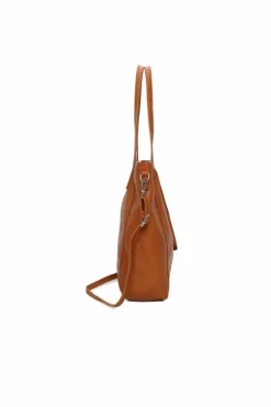 Shoulder Bags|Handbags*Kitise 2IN1 Drawstring Style Faux Leather Tote Shoulder Bag with Pouch Handbag Beige